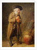 The Old Beggar by French School