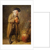 The Old Beggar by French School