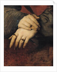 Study of a Woman's Hands, after the portrait of Maddalena Doni by Raphael by Jean Auguste Dominique Ingres
