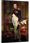 Napoleon Bonaparte in his study at the Tuileries, 1812 by Jacques Louis David