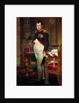Napoleon Bonaparte in his study at the Tuileries, 1812 by Jacques Louis David