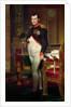 Napoleon Bonaparte in his study at the Tuileries, 1812 by Jacques Louis David
