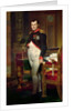 Napoleon Bonaparte in his study at the Tuileries, 1812 by Jacques Louis David