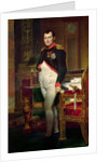 Napoleon Bonaparte in his study at the Tuileries, 1812 by Jacques Louis David