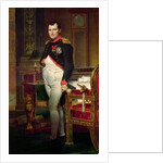 Napoleon Bonaparte in his study at the Tuileries, 1812 by Jacques Louis David