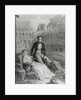 Francois Rene Vicomte de Chateaubriand and Pauline de Beaumont in the ruins of the Colosseum, 19th century by Felix Philippoteaux