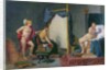 Apelles Painting Campaspe in the Presence of Alexander the Great by Jacques Louis David