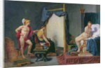 Apelles Painting Campaspe in the Presence of Alexander the Great by Jacques Louis David