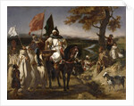 Moroccan Caid, 1837 by Ferdinand Victor Eugene Delacroix