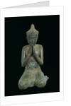 Praying kneeling figure, Angkor, 15th-16th century by Cambodian Cambodian