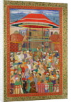 The Court Welcoming Emperor Jahangir by Mughal School