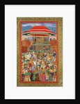 The Court Welcoming Emperor Jahangir by Mughal School