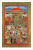 The Court Welcoming Emperor Jahangir by Mughal School