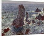 The Rocks at Belle-Ile, 1886 by Claude Monet