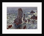 The Rocks at Belle-Ile, 1886 by Claude Monet