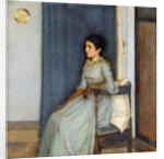 Mademoiselle Monnom, 1887 by Fernand Khnopff