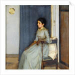 Mademoiselle Monnom, 1887 by Fernand Khnopff