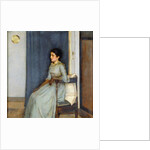 Mademoiselle Monnom, 1887 by Fernand Khnopff