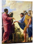 Scene from the Life of Cincinnatus. Cincinnatus Returning to his Plough Decorated with a Laurel Wreath, 1799 by Charles Francois Poerson