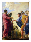 Scene from the Life of Cincinnatus. Cincinnatus Returning to his Plough Decorated with a Laurel Wreath, 1799 by Charles Francois Poerson