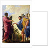 Scene from the Life of Cincinnatus. Cincinnatus Returning to his Plough Decorated with a Laurel Wreath, 1799 by Charles Francois Poerson