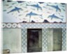 The Dolphin Frescoes in the Queen's Bathroom, Palace of Minos, 1600-1400 BC by Minoan Minoan