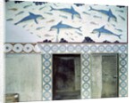 The Dolphin Frescoes in the Queen's Bathroom, Palace of Minos, 1600-1400 BC by Minoan Minoan