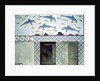 The Dolphin Frescoes in the Queen's Bathroom, Palace of Minos, 1600-1400 BC by Minoan Minoan