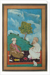 A Teacher and his Pupil, 1674 by Persian School