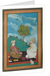 A Teacher and his Pupil, 1674 by Persian School