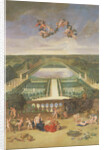 View of the Orangerie at Versailles by Jean the Younger Cotelle