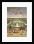 View of the Orangerie at Versailles by Jean the Younger Cotelle