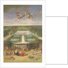 View of the Orangerie at Versailles by Jean the Younger Cotelle