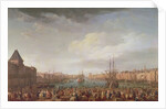Morning View of the Inner Port of Marseille and the Pavilion of the Horloge du Parc, 1754 by Claude Joseph Vernet