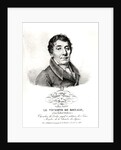 Louis, Vicomte de Blonald 1820 by French School