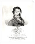 Louis, Vicomte de Blonald 1820 by French School