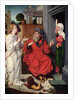 Abraham, Sara and an Angel, c.1520 by Jan II Provost