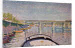 The Bridge at Asnieres, 1888 by Paul Signac