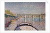 The Bridge at Asnieres, 1888 by Paul Signac