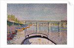 The Bridge at Asnieres, 1888 by Paul Signac