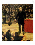 Georges Clemenceau Making a Speech at the Cirque Fernando, 1883 by Jean Francois Raffaelli