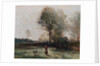 Landscape or, Morning in the Field by Jean Baptiste Camille Corot