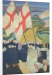 Procession of the Standards to La Clarte, 1897 by Maurice Denis