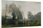 Morning at Ville-d'Avray or, The Cowherd, 1868 by Jean Baptiste Camille Corot