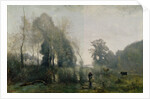 Morning at Ville-d'Avray or, The Cowherd, 1868 by Jean Baptiste Camille Corot