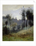 Canteleu near Rouen, 19th century by Jean Baptiste Camille Corot
