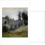 Canteleu near Rouen, 19th century by Jean Baptiste Camille Corot