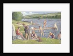 Bathers on the Banks of the Seine by Maximilien Luce