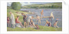 Bathers on the Banks of the Seine by Maximilien Luce