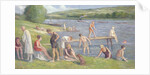 Bathers on the Banks of the Seine by Maximilien Luce